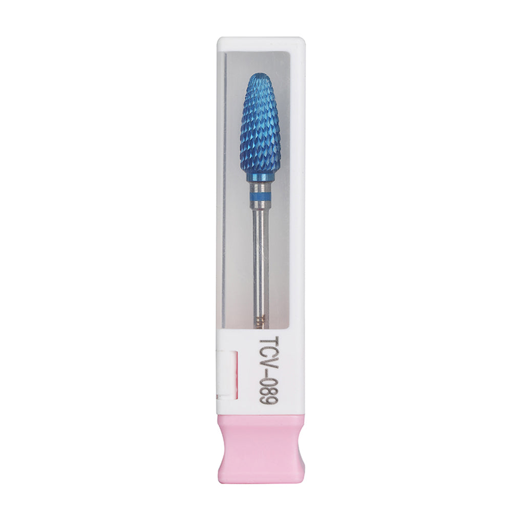 Blue Carbide Nail Drill Bit, Medium - 089 - product image 2