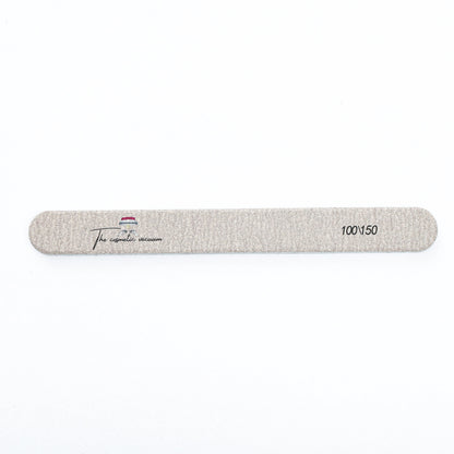 100/150-Grit Nail File - Beige & White - product image 2