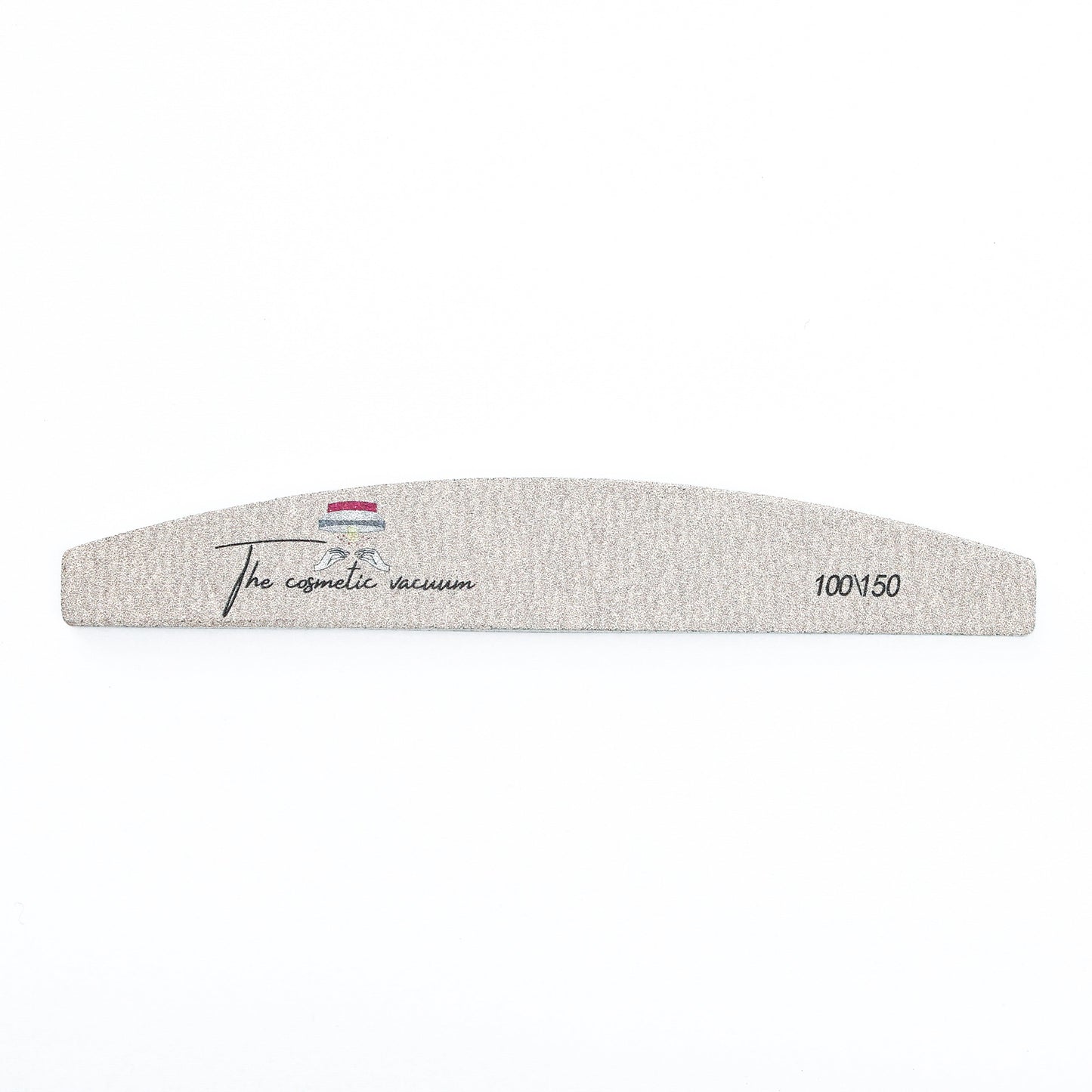 100/150-Grit Nail File - Beige & White - product image 4