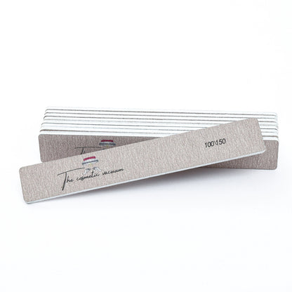 100/150-Grit Nail File - Beige & White - product image 5