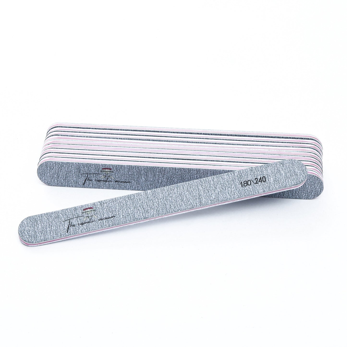 180/240-Grit Nail File - Blue & Pink - product image 1