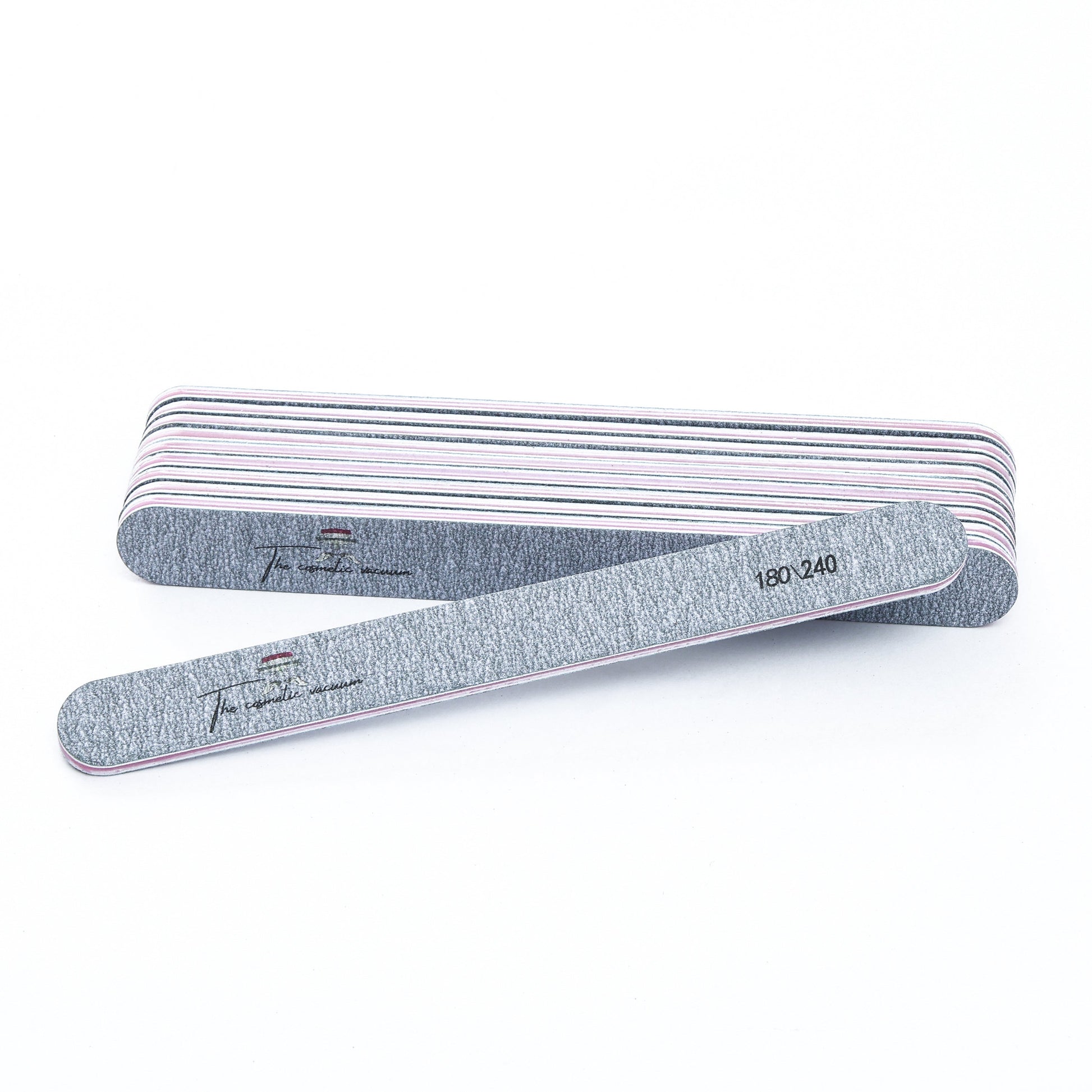 180/240-Grit Nail File - Blue & Pink - product image 1