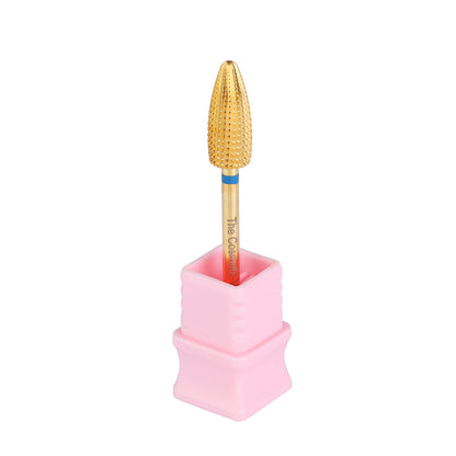 Gold Carbide Nail Drill Bit, Coarse - 099 - product image 1