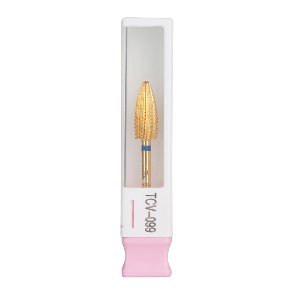 Gold Carbide Nail Drill Bit, Coarse - 099 - product image 2