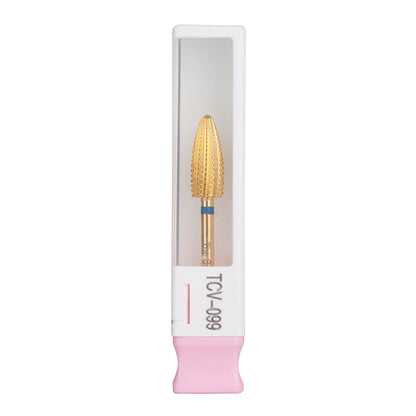 Gold Carbide Nail Drill Bit, Coarse - 099 - product image 2