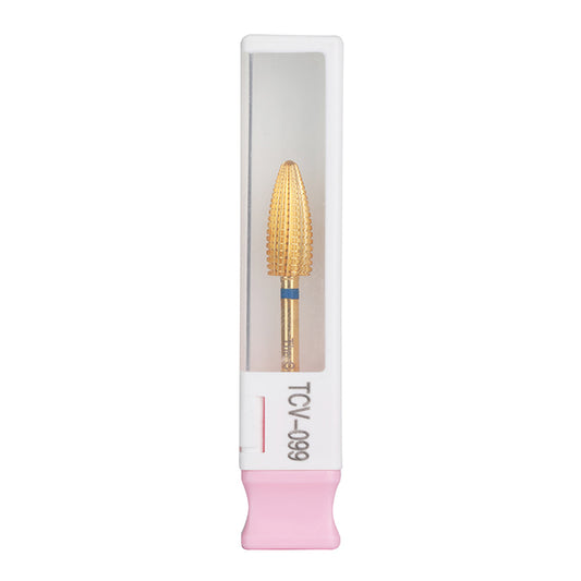 Gold Carbide Nail Drill Bit, Coarse - 099 - product image 2