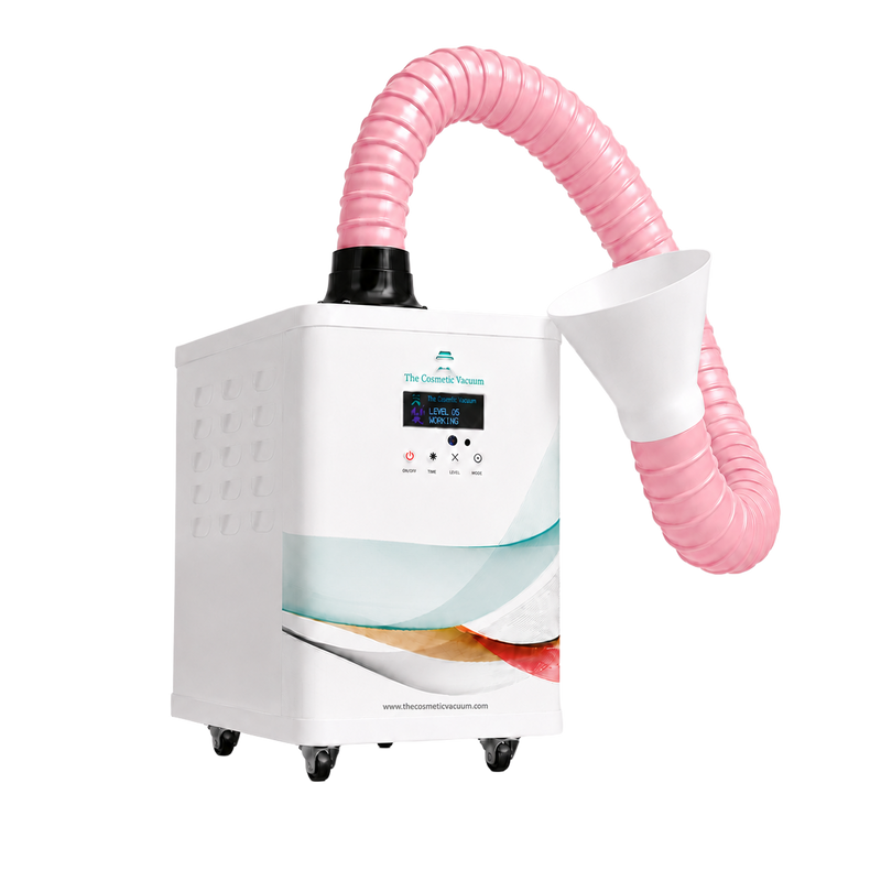The Cosmetic Vacuum CV1 mobile nail dust and fume extractor