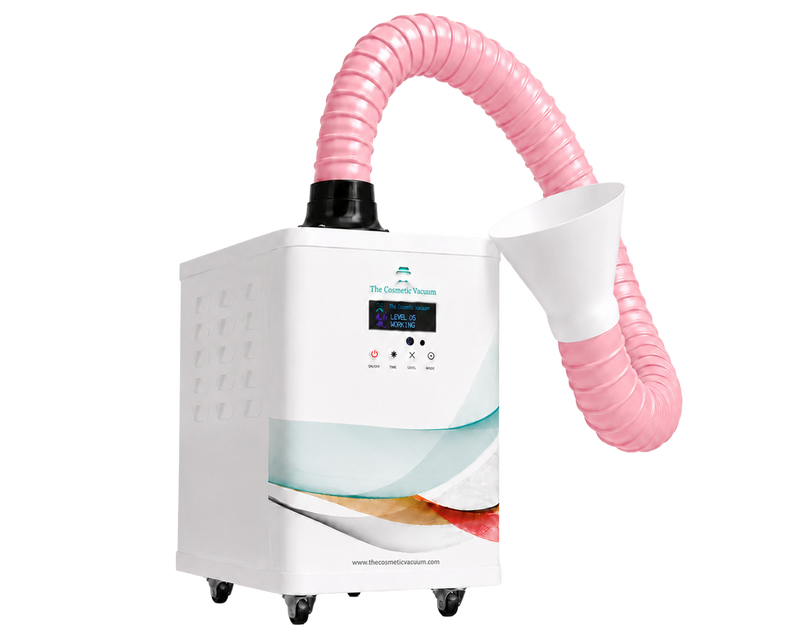 The Cosmetic Vacuum CV1 mobile nail dust and fume extractor