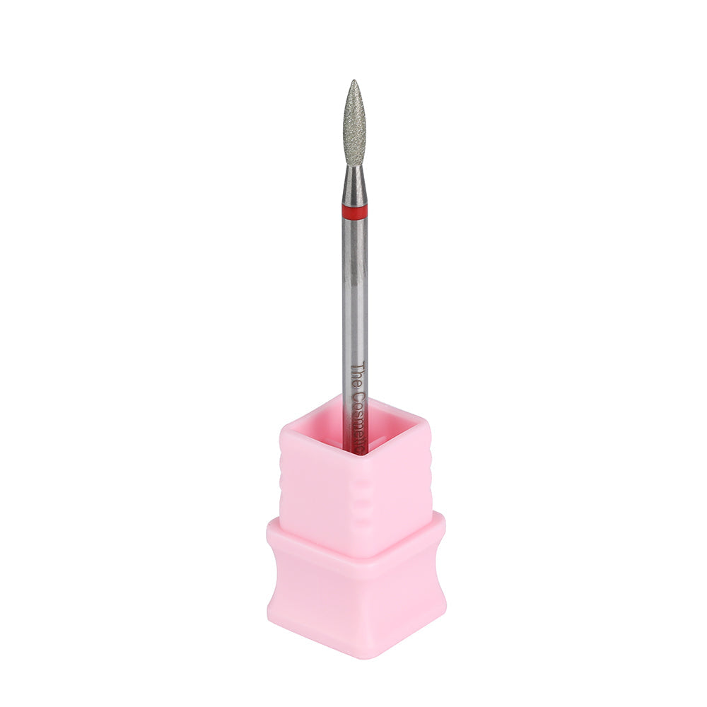 Diamond Pointed Flame Nail Drill Bit, Fine - 092 - product image 1