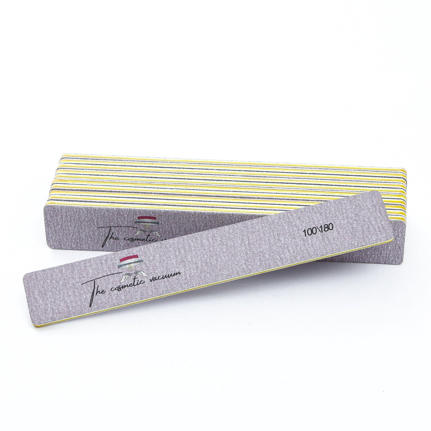 100/180-Grit Nail File - Gray & Green - product image 5