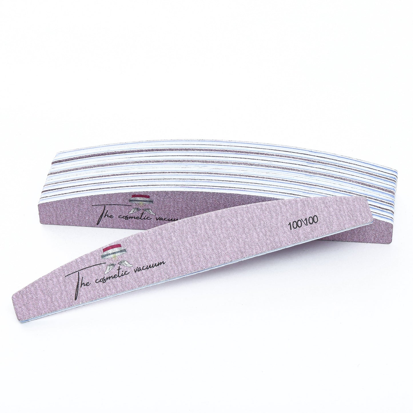 100/100-Grit Nail File - Pink & Blue - product image 3