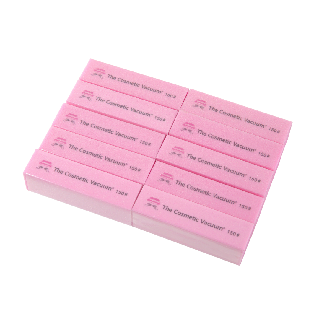 150-Grit Nail Buffer Blocks - Pink, 10-Pack - product image 1