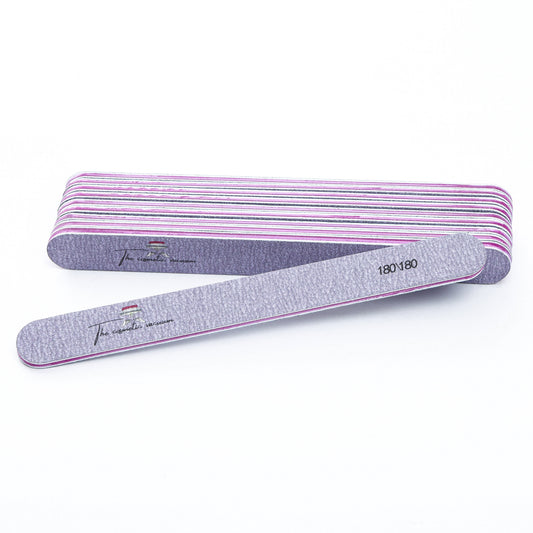 180/180-Grit Nail File - Purple & Pink - product image 1